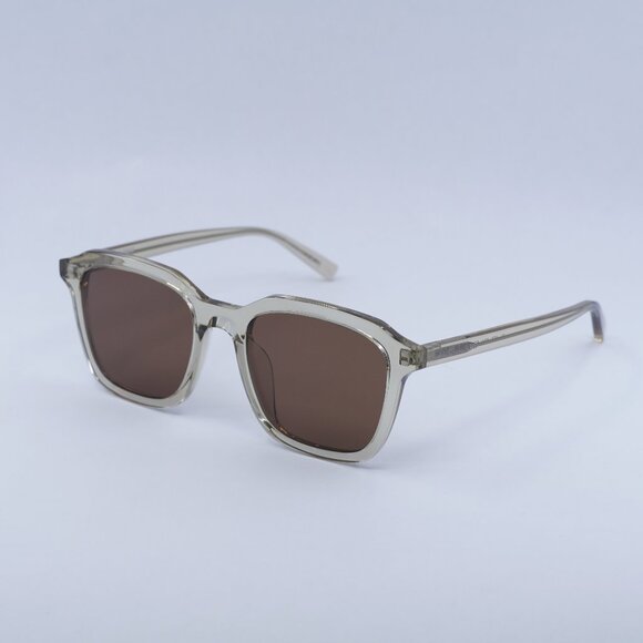 ?️ New Saint Laurent SL457 004 Sunglasses - Yellow Frame, Brown Lenses main image 5